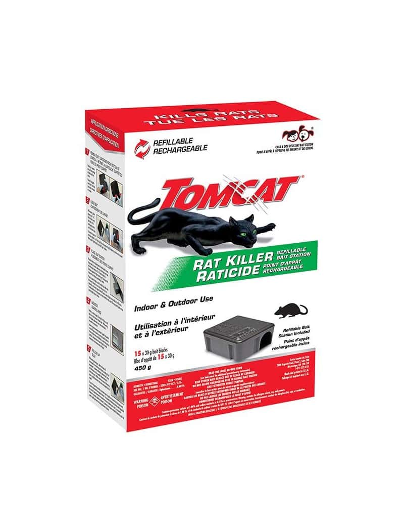 Tomcat Rechargeable Rat Bait Station – Achetez des pesticides en