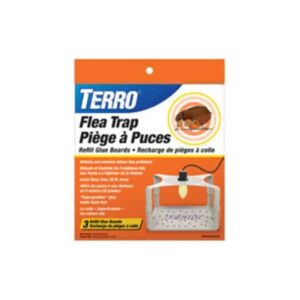 TERRO Flea Trap – Refill Glue Boards (3 Refill Glue Boards)